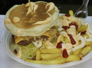 Panino con petto di pollo