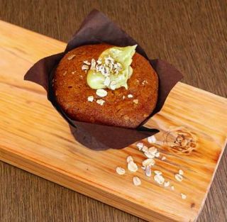 Muffin de Aveia com Limão e Gengibre