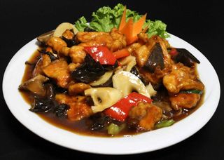 ორაგულის ნაჭრები ბამბუკით, G15