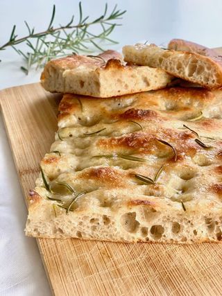 Focaccia caprese 