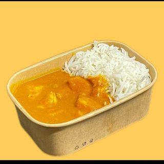 Chicken curry con Arroz Basmati