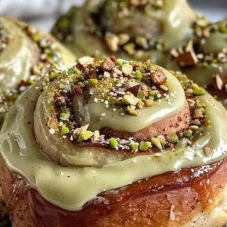 Cinnamon Roll Pistacho