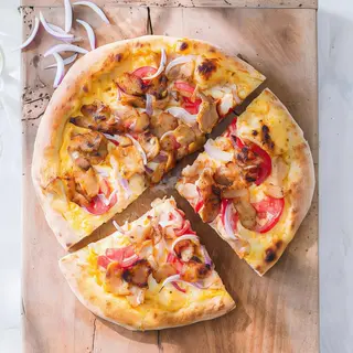 Pizza Kebab De Pollo