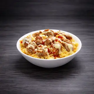 Loaded Chicken with Rice