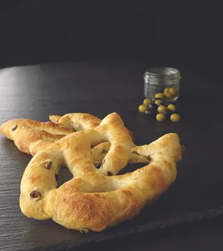 Fougasse con aceitunas 200gr