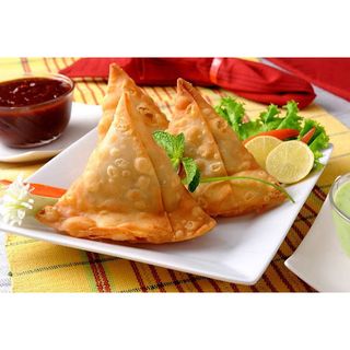 A pair of Beef Samosa