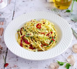 Spaghetti aglio e olio