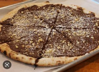 Pizza con Nutella