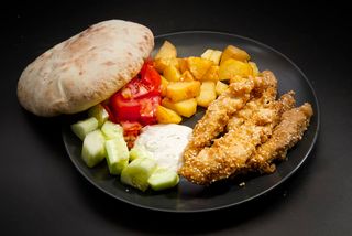 Pileći štapići u susamu