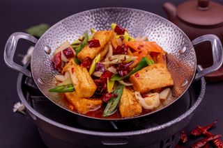 Scodella piccante di toufu/干锅豆腐