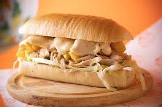 Panino pollo, patate e cheddar