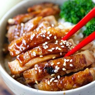 254.Tori no teriyaki don