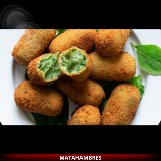 Croquetas Espinacas y queso idiazabal