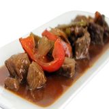 Ternera Salteada Con Salsa Picante