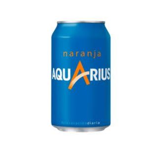 Aquarius Naranja lata 330ml.