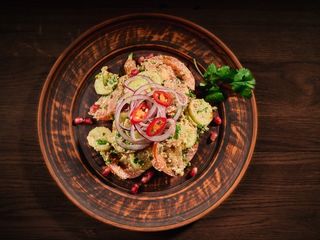 Салат овочевий  по-грузинськи з горіхами (250г)