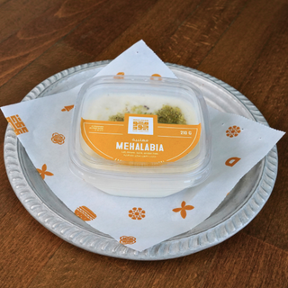  Mehalabia à la fleur d'oranger et pistache    