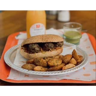  Sandwich de kefta de Merlan sauvage   