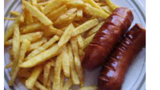 Kiełbasa Podwójna z Frytkami +  Coca Cola 0,5 L