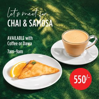 Chai & Samosa