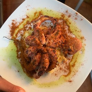 Pulpo plancha o frito