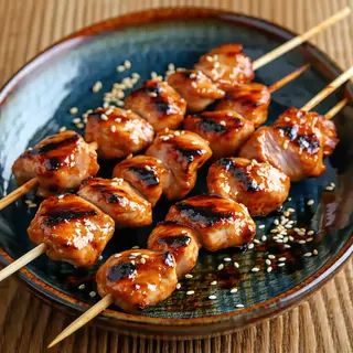 3 chicken yakitori