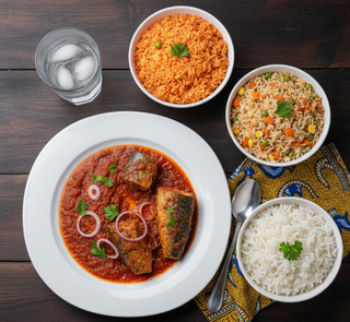Mackerel Fish Stew Combo Meal