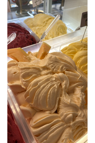 Înghețată de pepene galben - 500g