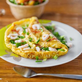 Omelete de Camarão