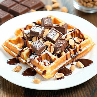 Gaufre Nutella Fruits Secs