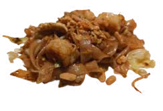 Pad thai con gamberi