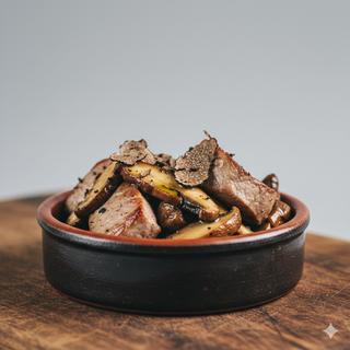 Tapa De Solomillo Con Boletus Y Trufa