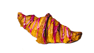 Croissant z jagodami