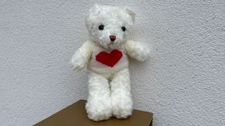 Biały Mały Miś - 30 cm