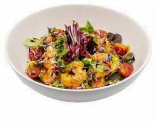 Ensalada de gambas argentinas a la brasa