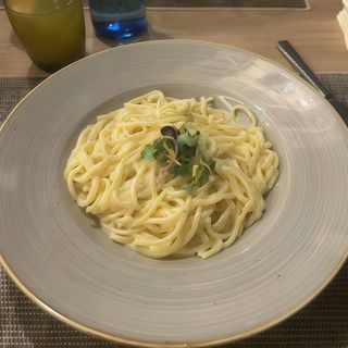 pasta fresca con salsa 4 quesos