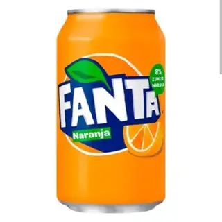 Lata Fanta Naranja