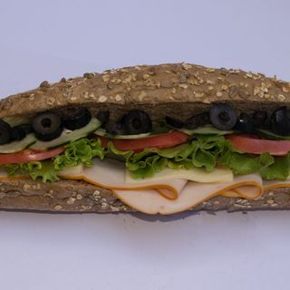 Багета с чоризо черна