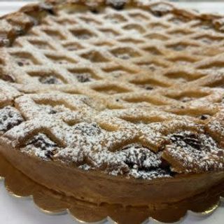 Torta ricotta e visciole - grande