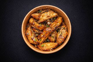 Японські пельмені Гьодза з сьомгою 250гр