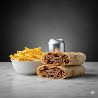 Menú Durum Solo Con Carne XL