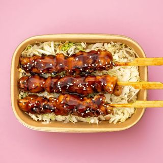 7 Spiedini Di Yakitori Di Pollo 3Pz.