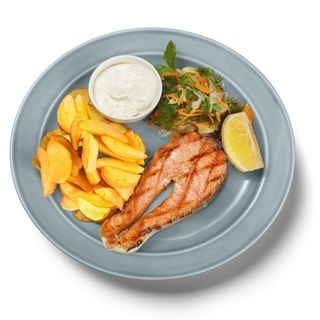 Стейк из семги 