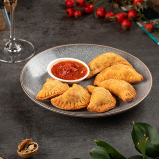 Мини чебуречки с картофелем