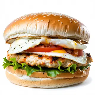 Hamburguesa pollo