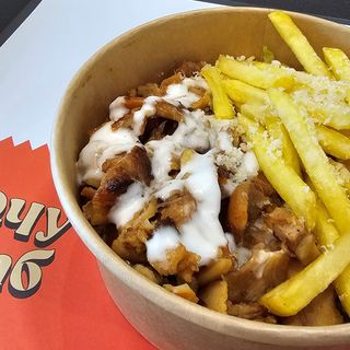 Ланч-боул з курячим кебабом