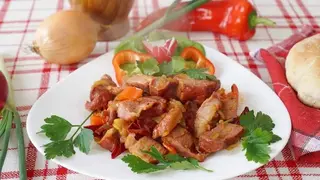 Prženo seljačko meso 300g