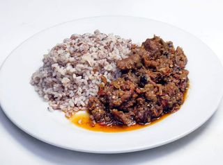 Ofada Rice+Sauce