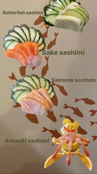 Sashimi salmone - 5 pezzi