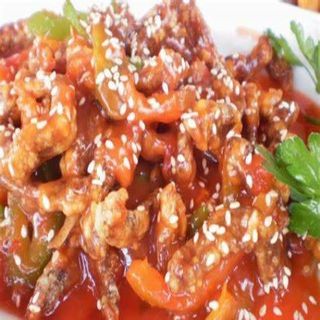 Ternera Con Salsa Picante